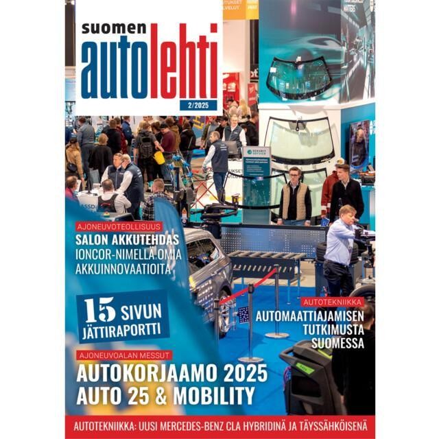 Suomen Autolehti 2/2025 ilmestyy 21.5.2025