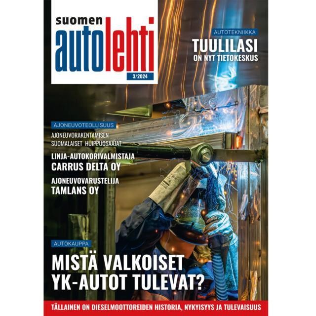 Suomen Autolehti 3/2024 ilmestyy 28.8.2024