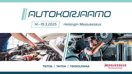 Tietovarikon ohjelma Autokorjaamo 2025 -messuilla