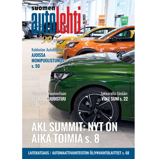 Suomen Autolehti 10/2023 ilmestyy 7.12.2023