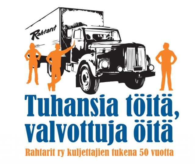 Mobiliassa avautui Rahtarit-teemainen näyttely