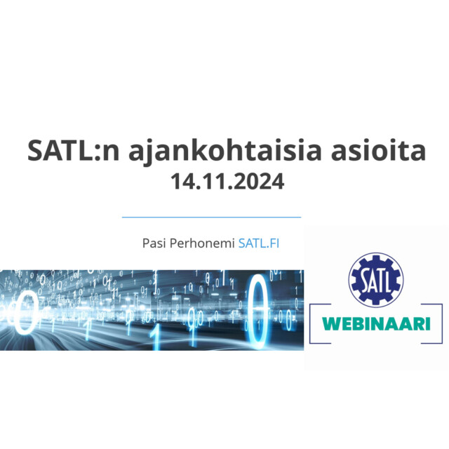 SATL:n ajankohtaiskatsaustallenne 14.11.2024