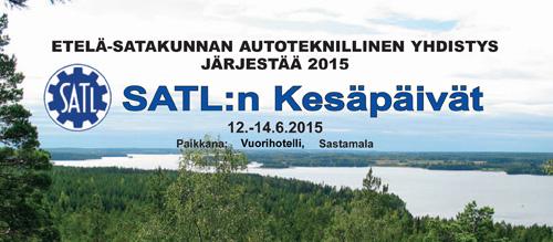 SATL:n Kesäpäivät pidetään Sastamalassa 12.-14.6.2015