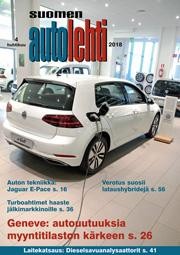 Suomen Autolehti 4/2018 ilmestyy Pääsiäisen jälkeen keskiviikkona 4.4.2018