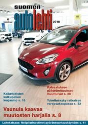 Suomen Autolehti 6/2018 ilmestyy perjantaina 1.6.2018