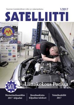 SATL:n jäsenlehti Satelliitti 1/2017 ilmestyi 1.6.2017