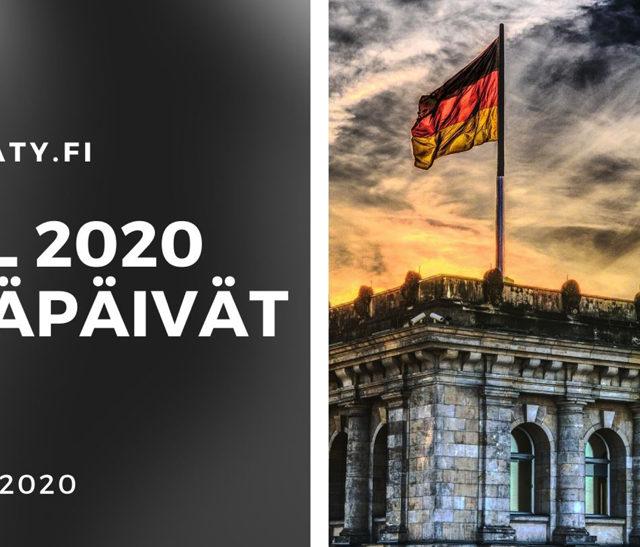 SATL:n vuoden 2020 Kesäpäivät vietetään Saksassa 19.-25.6.2020