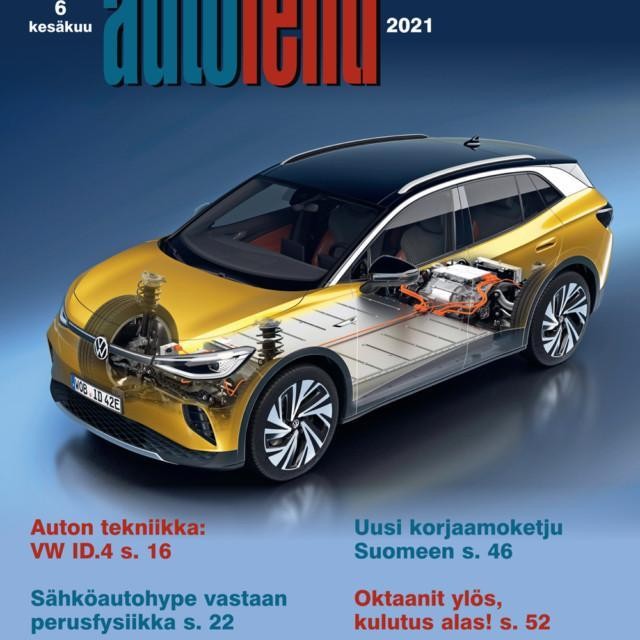 Suomen Autolehti 6/2021 ilmestyy viimeistään keskiviikkona 2.6.2021