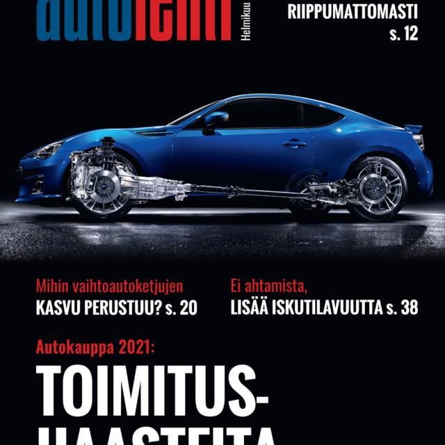 Uudistuneen Suomen Autolehden numero 2/2022 ilmestyy viimeistään keskiviikkona 2.2.2022