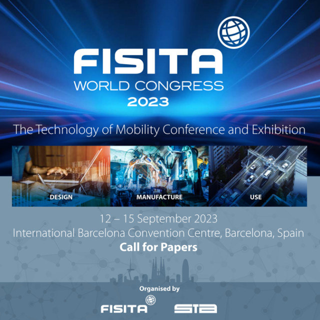 FISITA World Congress 2023 – Call for Papers now open