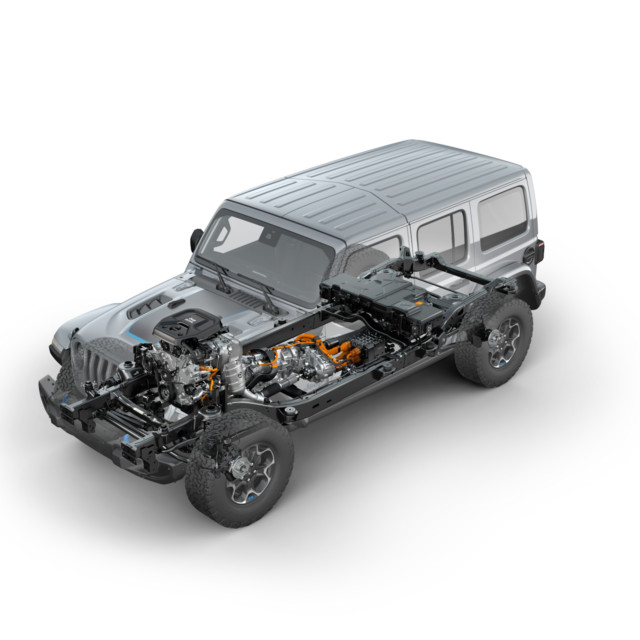 Jeepin sähköistäminen – Jeep Wrangler 4xe PHEV
