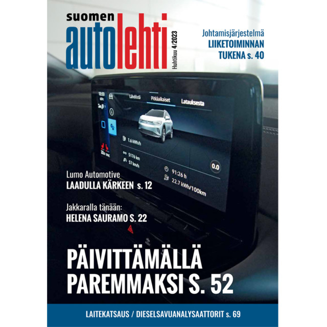 Suomen Autolehti 4/2023 ilmestyy 5.4.2023