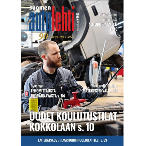 Suomen Autolehti 9/2023 ilmestyy 1.11.2023