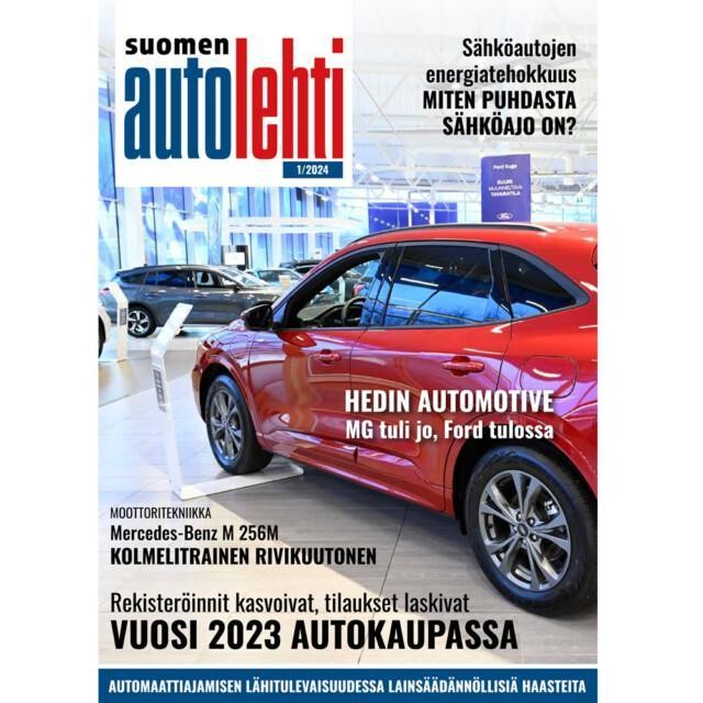 Suomen Autolehti 1/2024 ilmestyy 21.2.2024